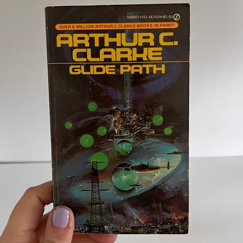 1970s Glide Path by Arthur C. Clarke Signet Paperback #451 Vintage WWII Fiction